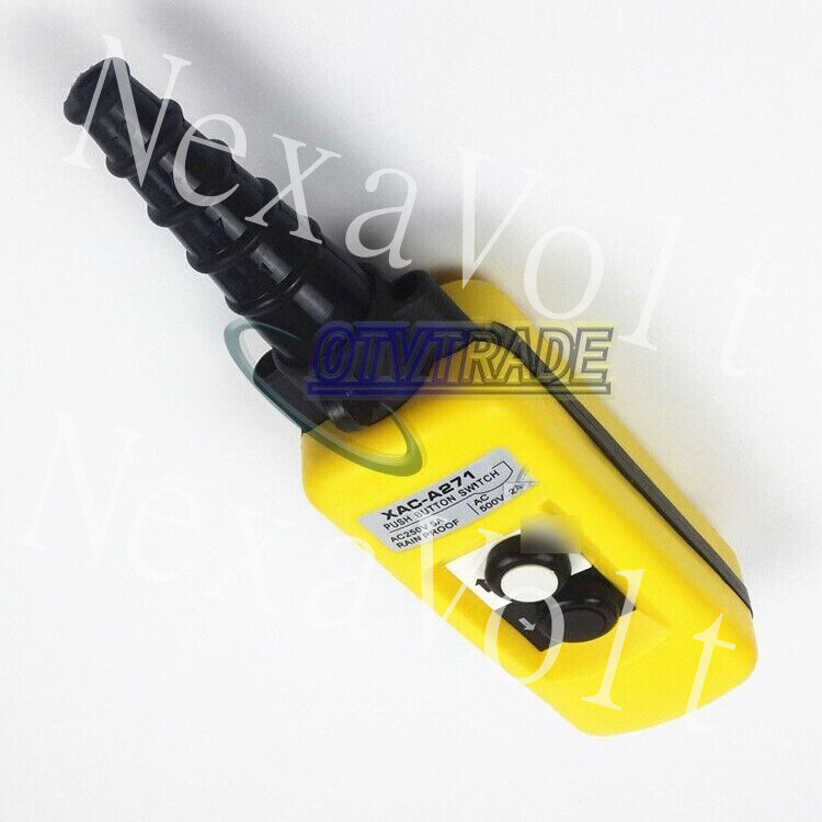 New XAC-A271 Pendant Control Stations Crane 2 Pushbutton Switch (1Pcs)