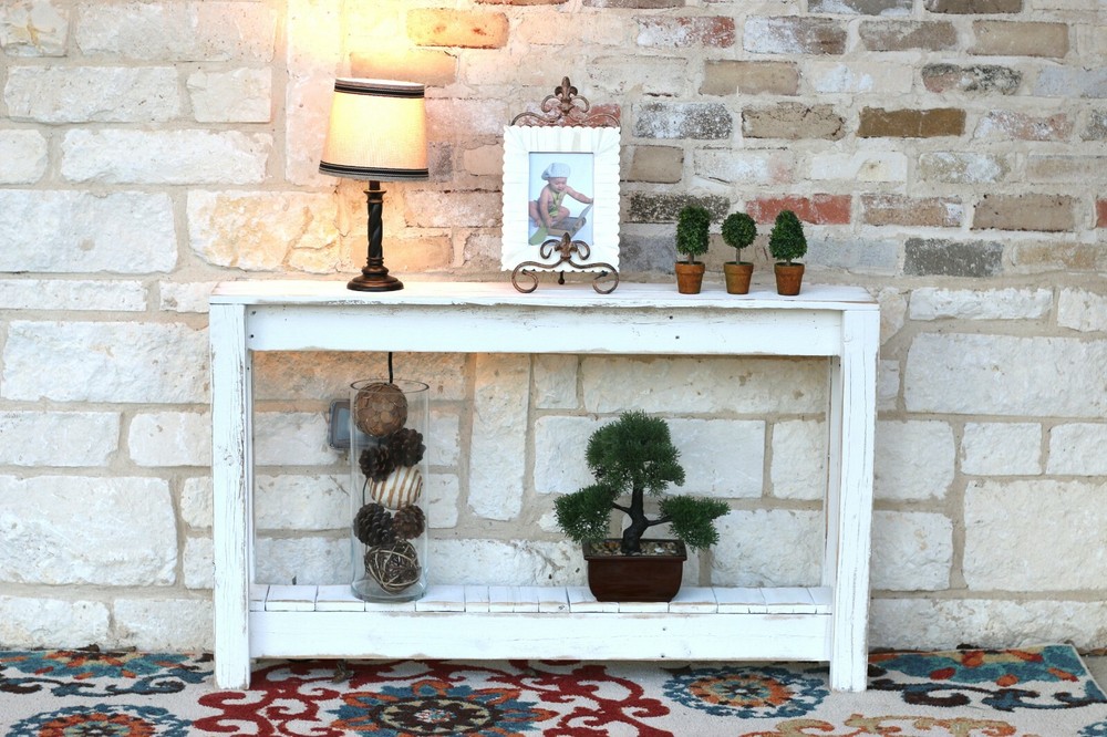 Rustic Entry Way Table 46''