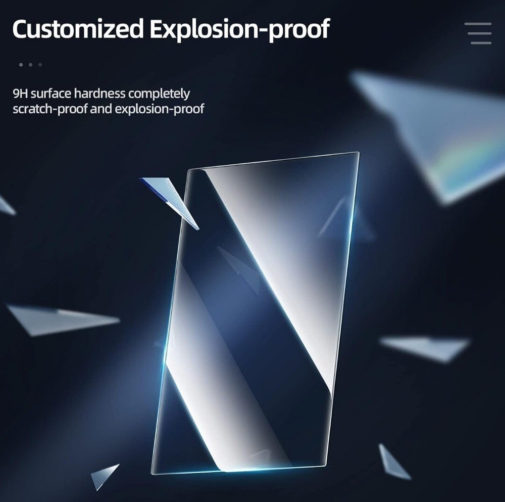 Steam Deck/Steam Deck OLED Tempered Glass Screen Protector, 2 Pack