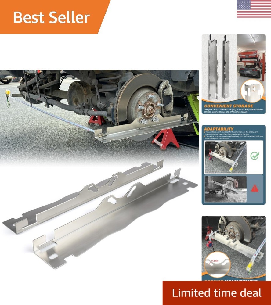 Precision Toe Alignment Tool Plates - Heavy Duty, Rust-Resistant & User-Friendly