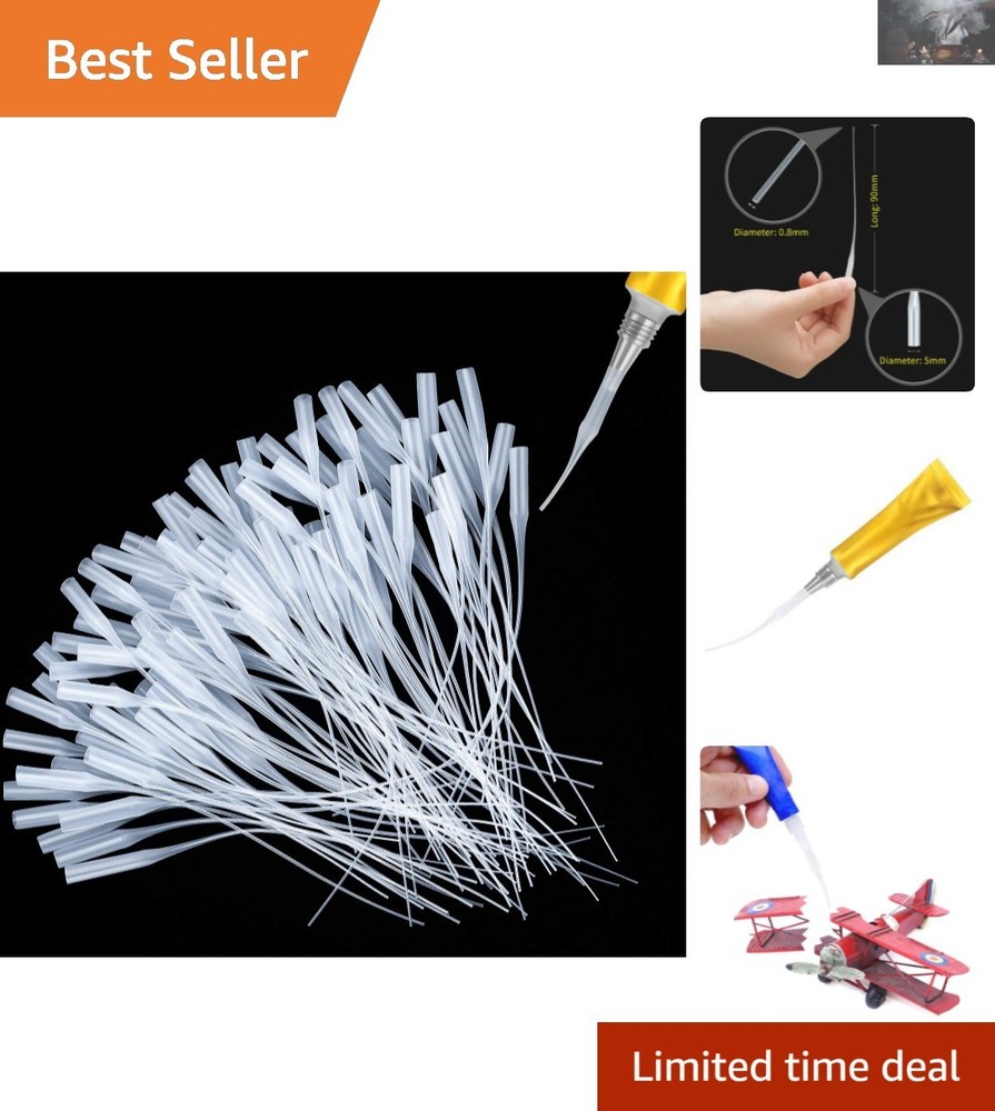 200 Precision Glue Micro-Tips - Ultimate Control for Arts & Crafts Applications