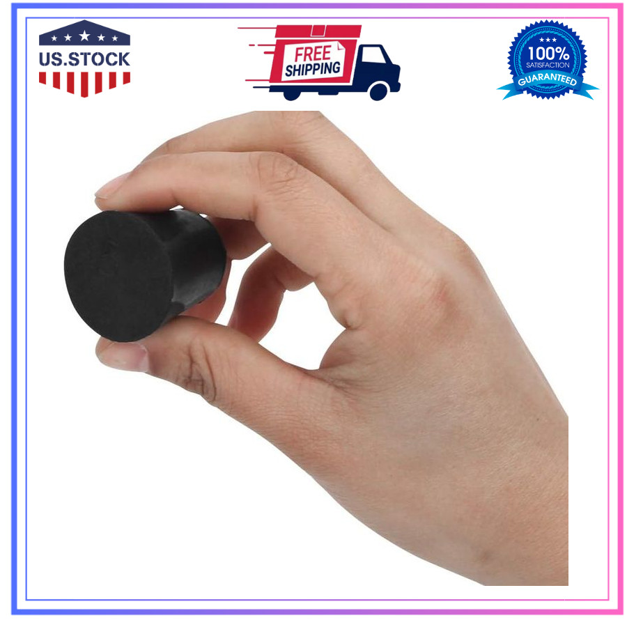 27 Pack (10 Assorted Sizes) 000# - 7# Tapered Lab Bungs Solid Rubber Stoppers