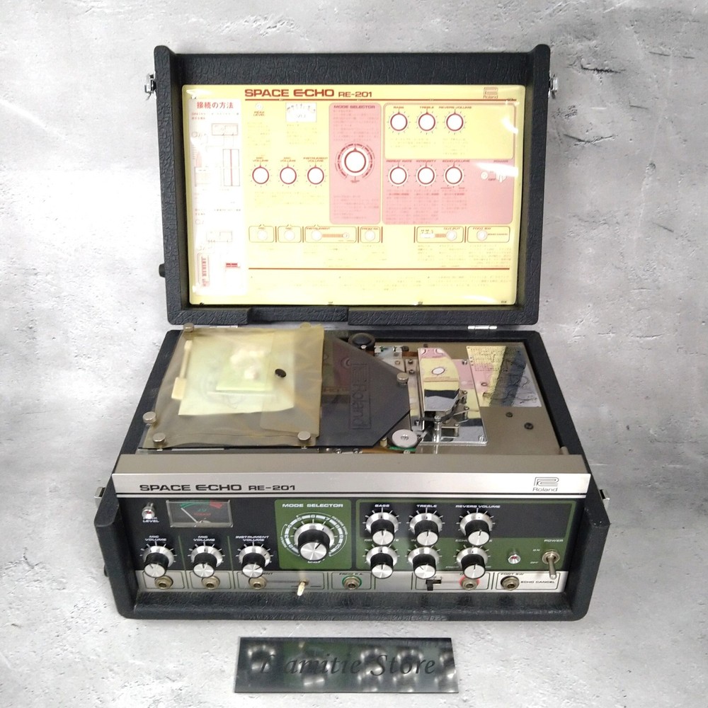 Roland RE-201 Space Echo Analog Tape Delay Spring Reverb Unit Maintained RE201