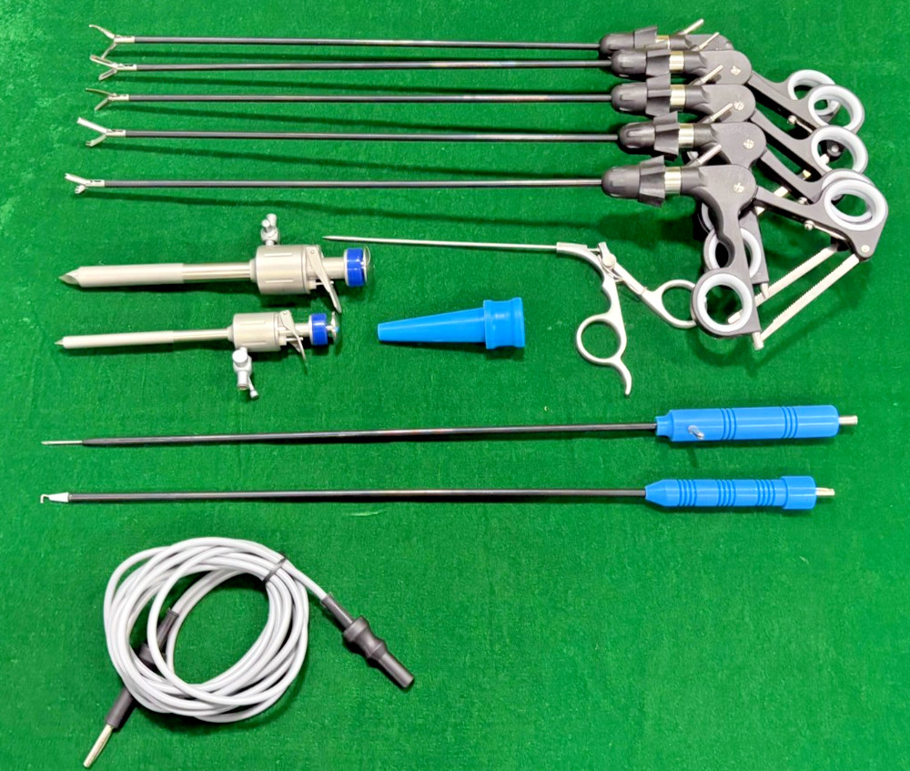 12pc Laparoscopic Mini Surgery Set 5mm/ 10mm Reusable Best Quality Instruments
