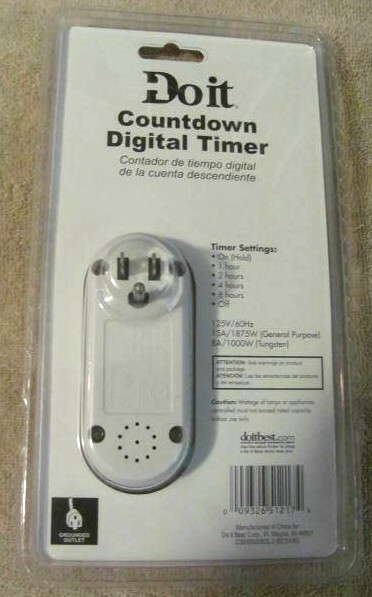 Do It Countdown Digital Timer Model 520462 ~ New ~