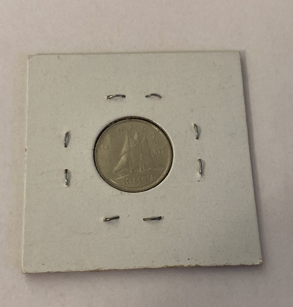 1977 Canada 10 Cent Coin B16