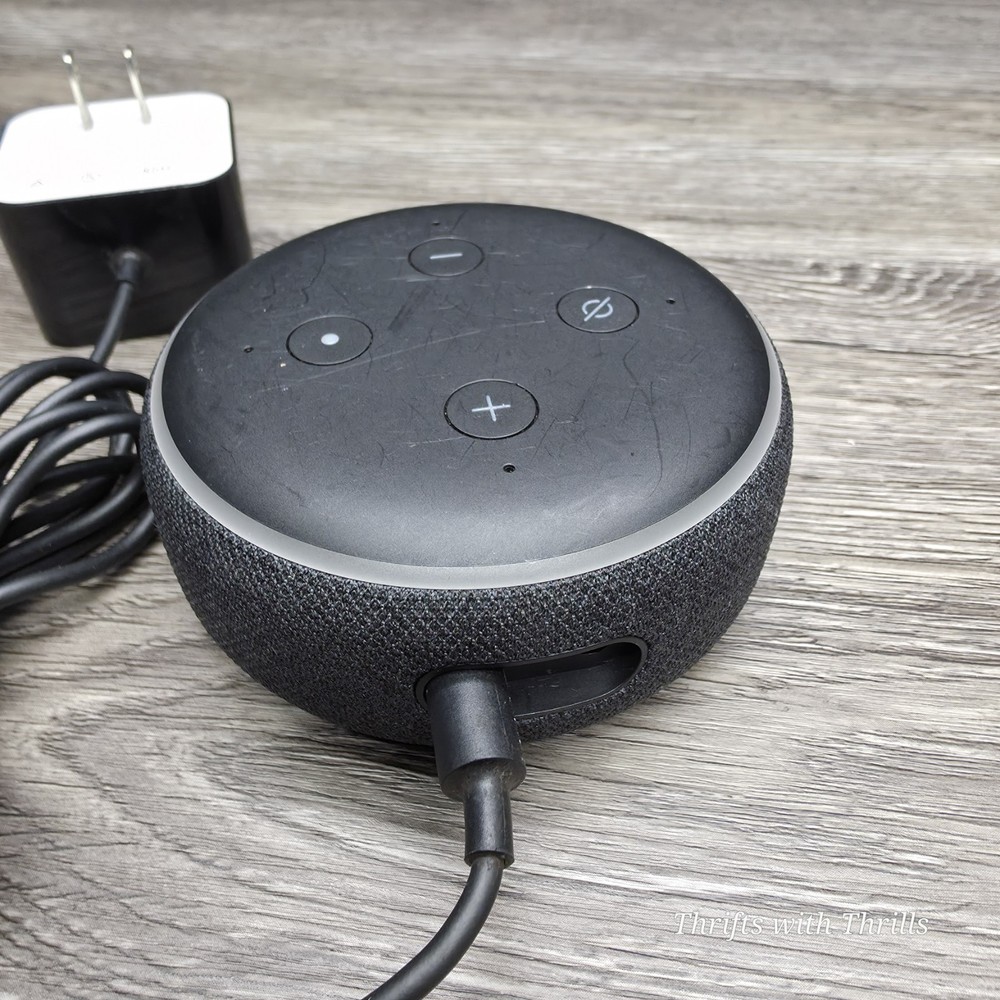 Amazon Echo Dot 3rd Gen - Model C78MP8 - Smart Speaker with Alexa (Charcoal)