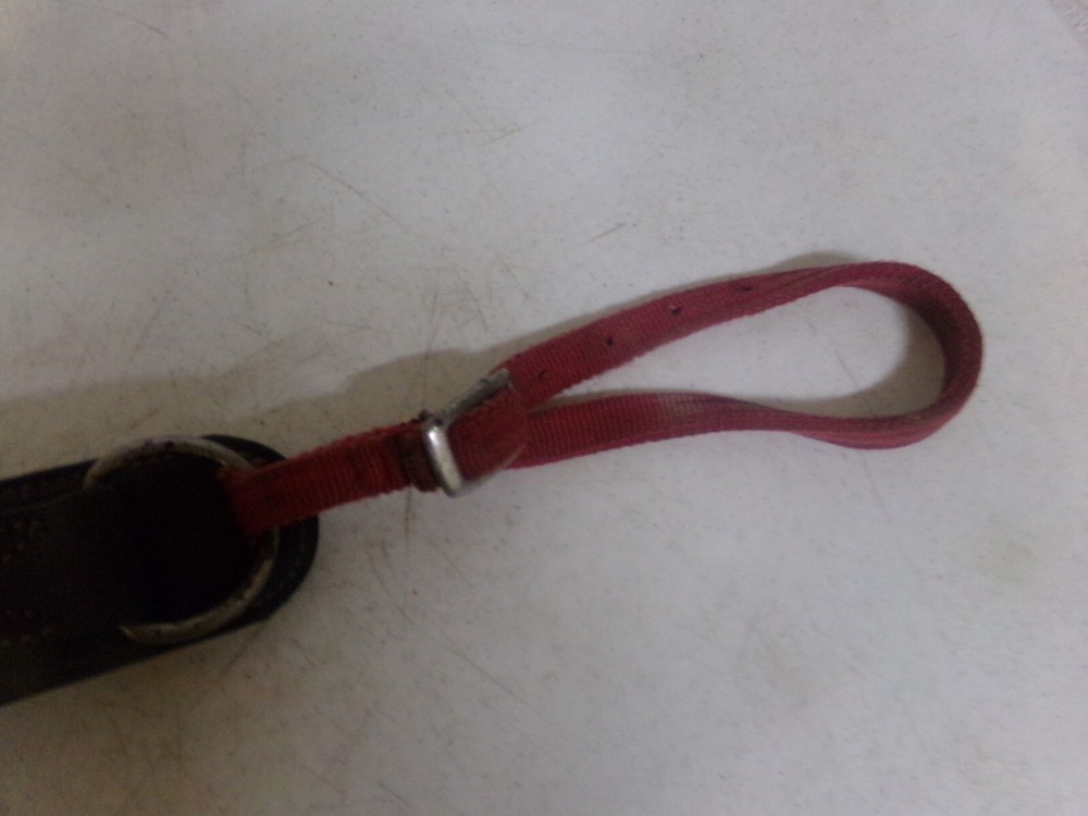 Leather Breast Collar - Red Ties (Used)