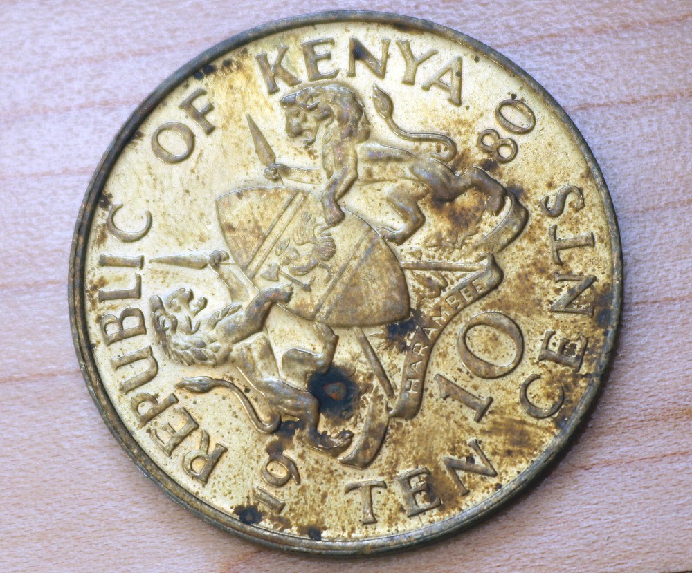 1980 Kenya 10 Cents