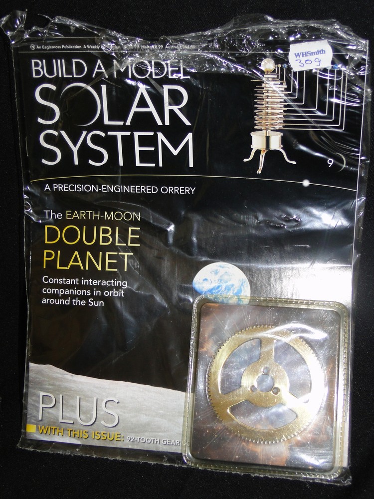 NEW EAGLEMOSS BUILD A MODEL SOLAR SYSTEM ORRERY part 9