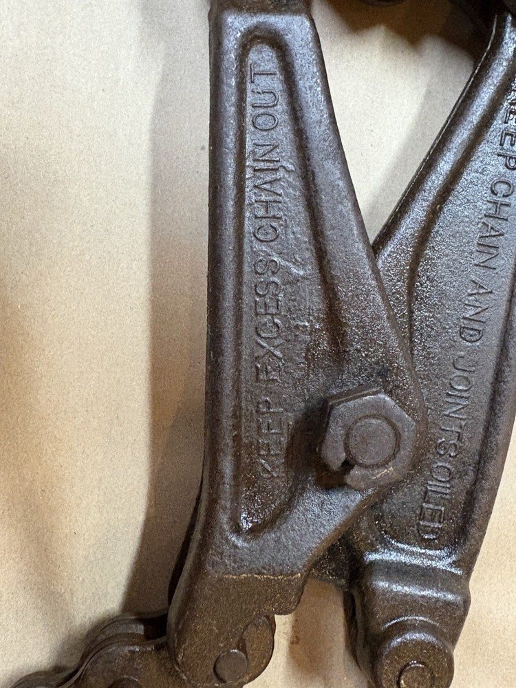 WHEELER No.4. SOIL PIPE CUTTER