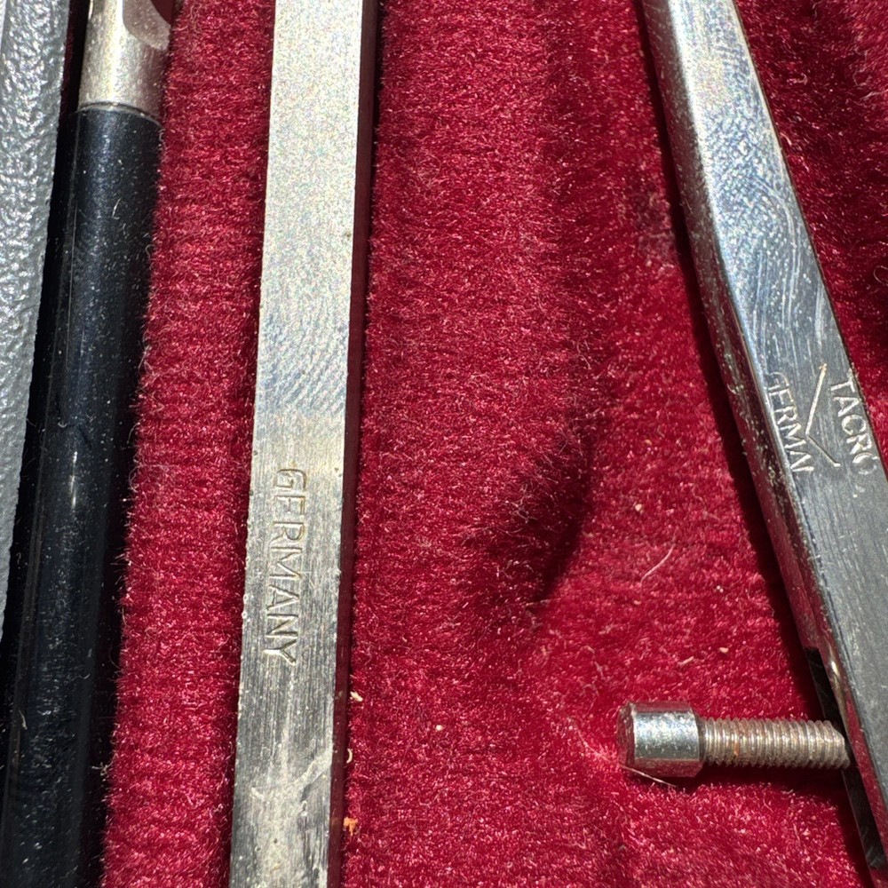 Vintage Tacro Drafting Set #3686 Made in Germany