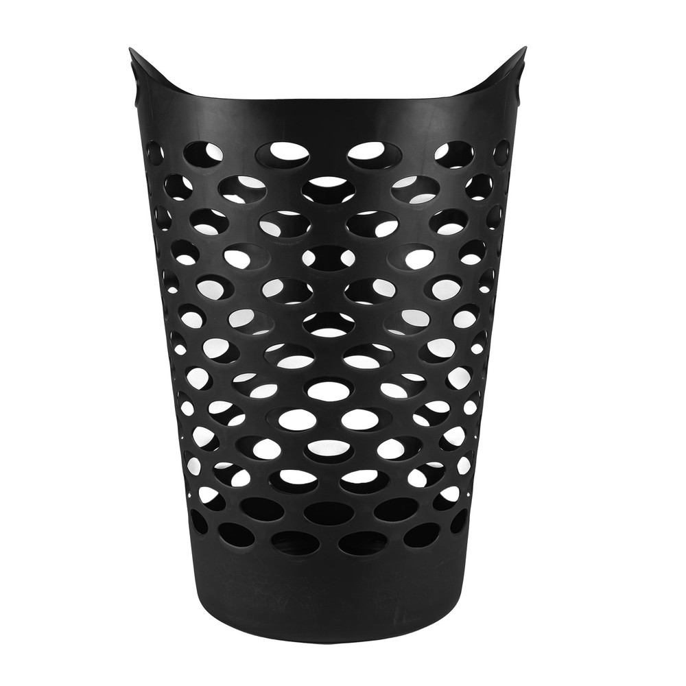 Mainstays Flex Carrying Handles Laundry Hamper, Black