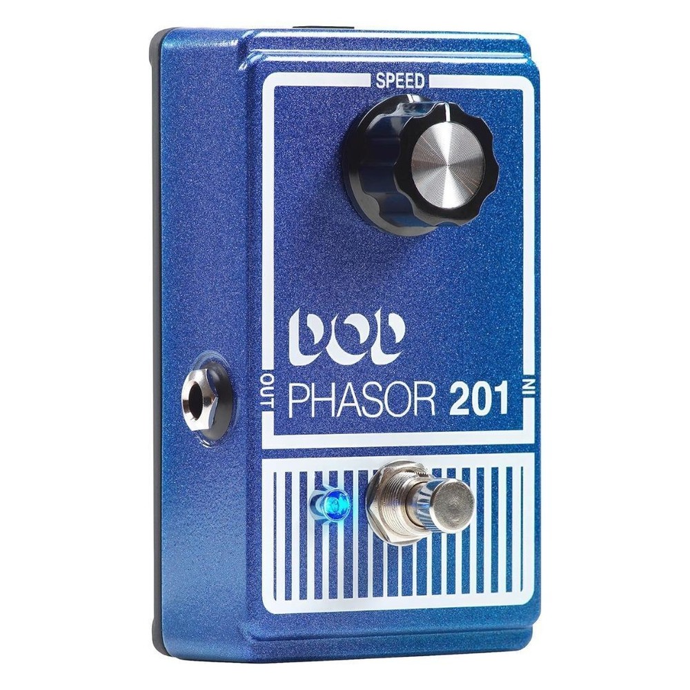 DigiTech DOD201-13 Phasor 201 Analog Effect Pedal with True Bypass Blue