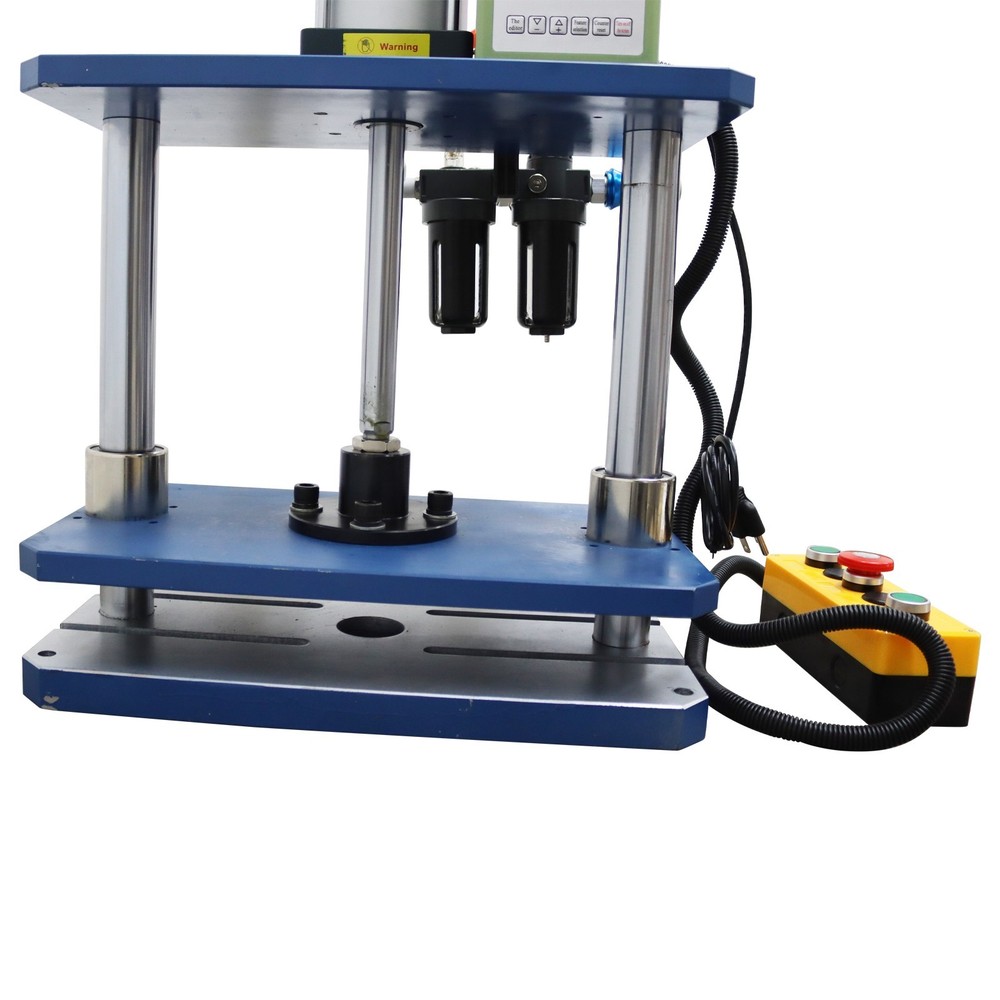110V 1102lb/500kg Pneumatic Double-column Punch Press Machine with Controller