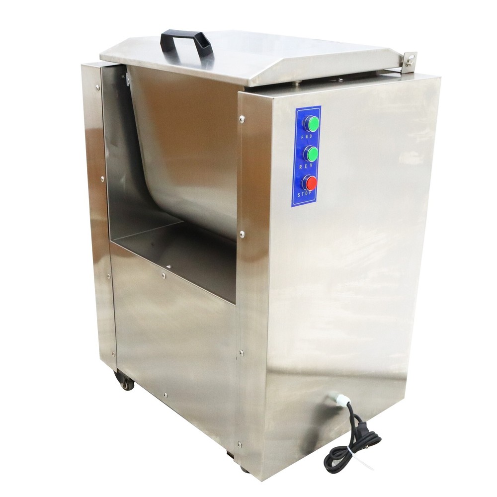 Automatic Horizontal Meat Stuffing Mixer 10.5Gal Commercial Mixing Machine