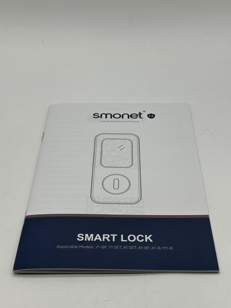 Smart Keyless Entry Door Lock - Fingerprint Electronic Deadbolt Touchscreen