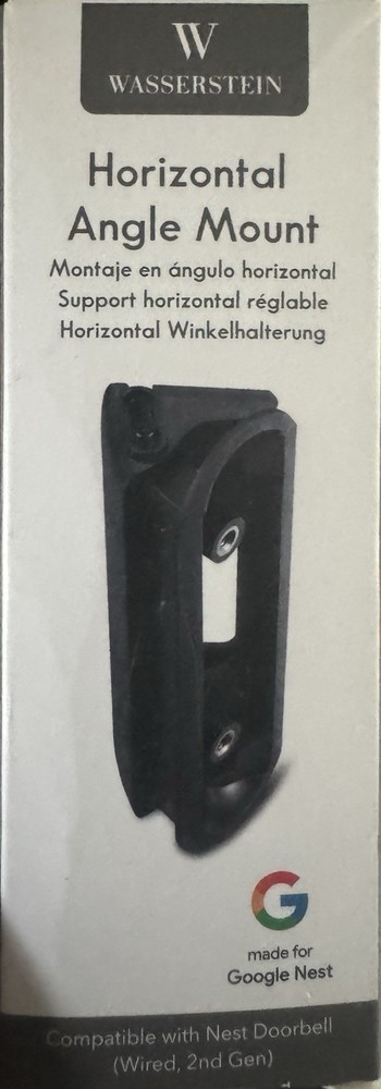 Horizontal Adjustable Mount for Google Nest Doorbell - Google Nest