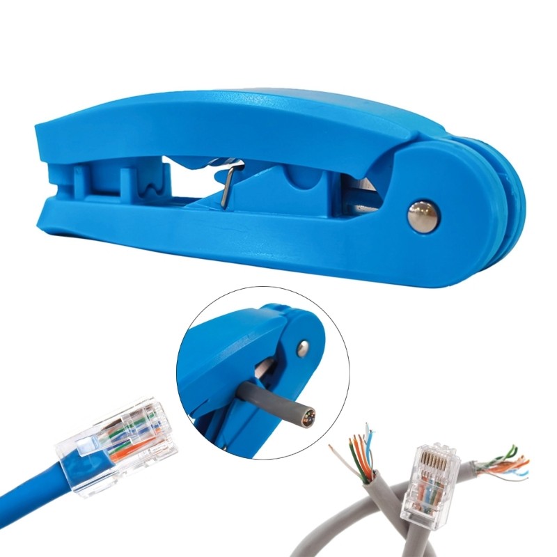 RJ45 Cat5 Cat6 Wire Stripper Untangles Crossed Cables Quickly Without Damage