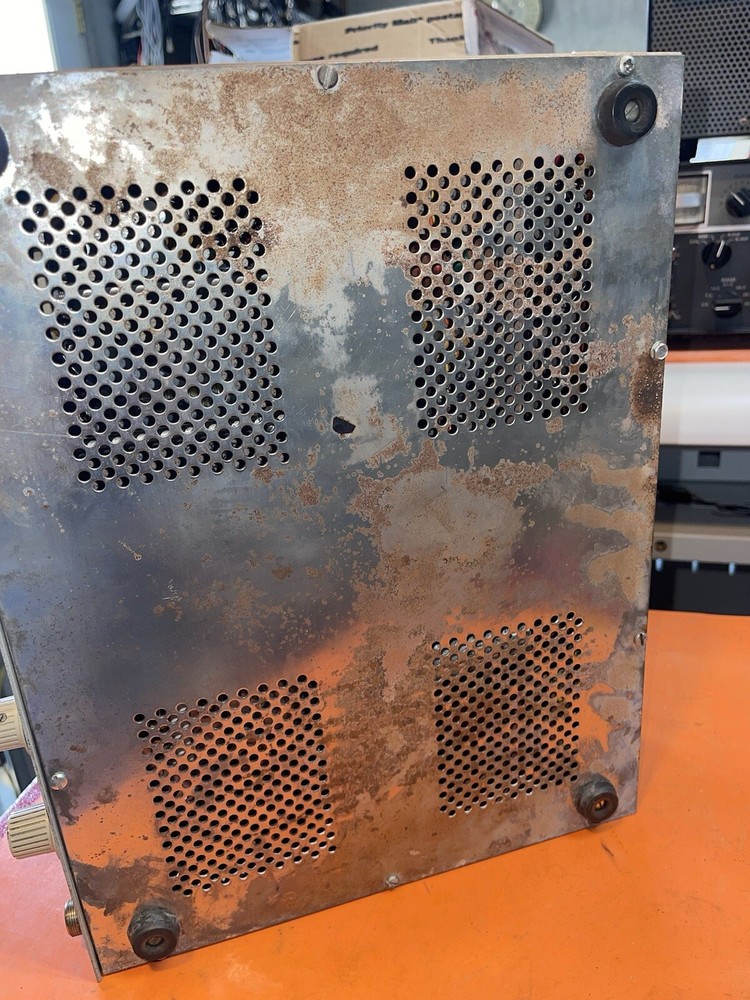 Heathkit DX 60B ESTATE FIND Works 40 Cw 10 Watts Out Only Moisture Damage On Fra