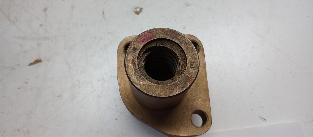 Bronze Worm Gear Flange Internal Threaded .757"
