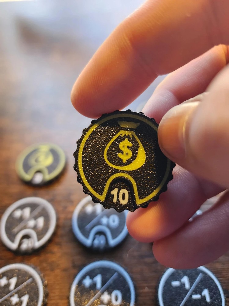 Additional Magic the Gathering Simple Spinning Counters and Tokens