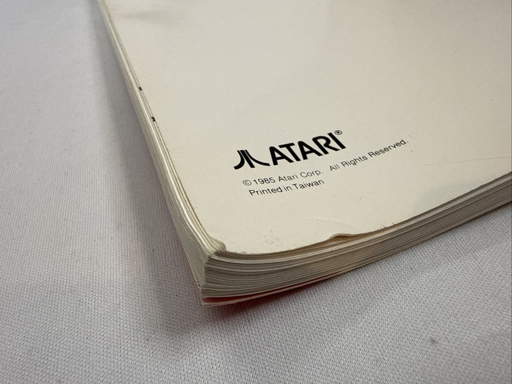 Vintage Retro Atari 130XE Computer Owner's Manual