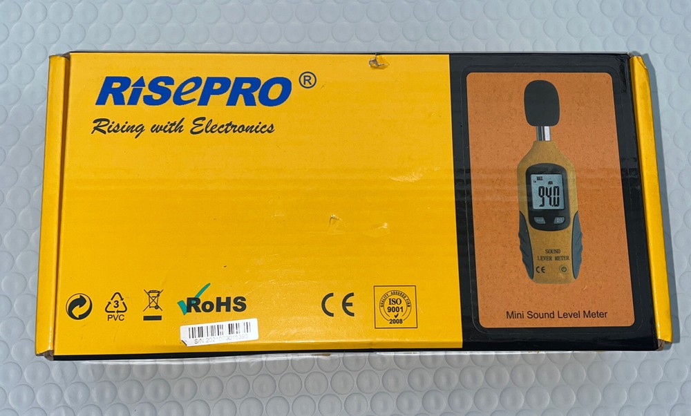 RisePro professional, precise, efficient Mini Sound Level Meter 30-130 DB New