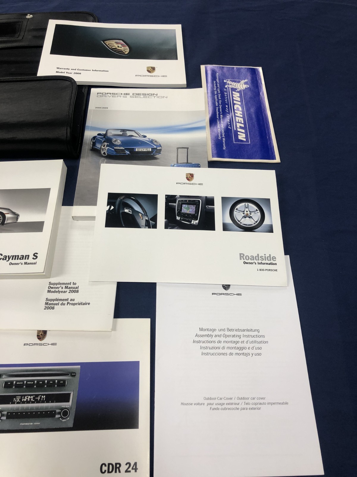 2008 Porsche Cayman S Owners Manual OEM 987 Set Owner Books **FREE SHIPPING*