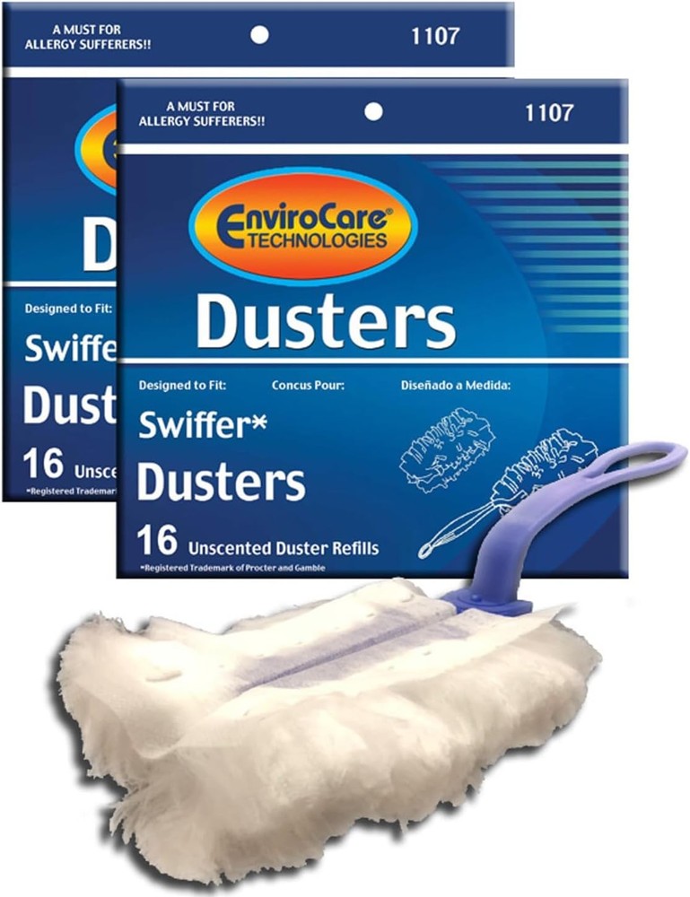Microfiber Duster Refill Designed to Fit Swiffer Unscented