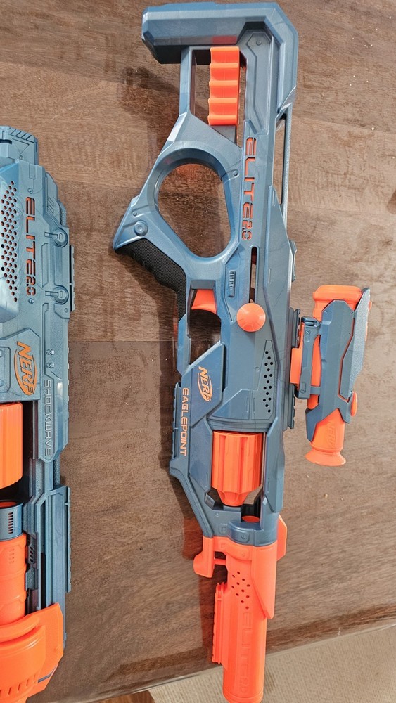 Nerf 2.0 Elite Shockwave, Eaglepoint, & Scope - No Darts
