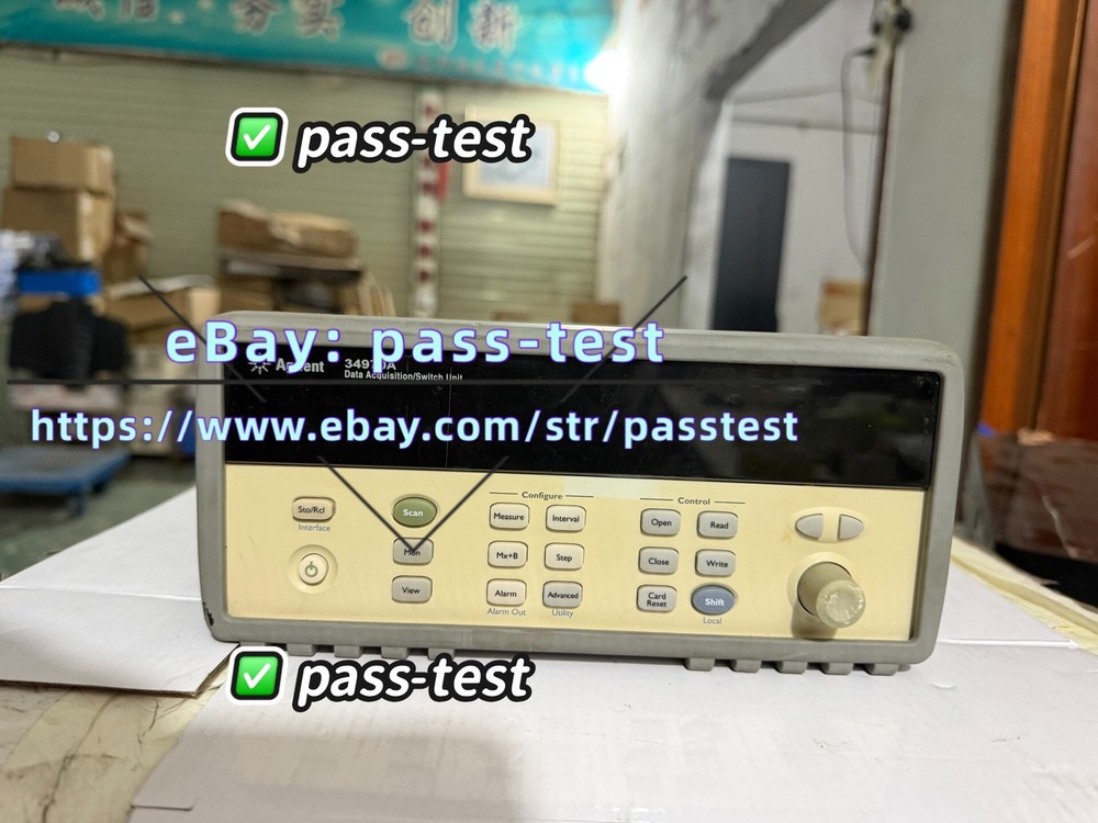 1PCS KEYSIGHT 34970A DATA ACQUISITION SWITCH UNIT Fast delivery #pass