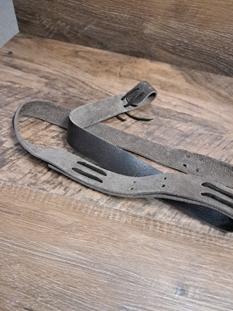 Nice Leather Lace Up No Drill Muzzleloader Sling, Fits TC Hawken