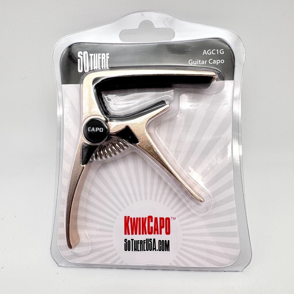 SoThere KwikCapo Trigger-Style Capo Gold (KKG)