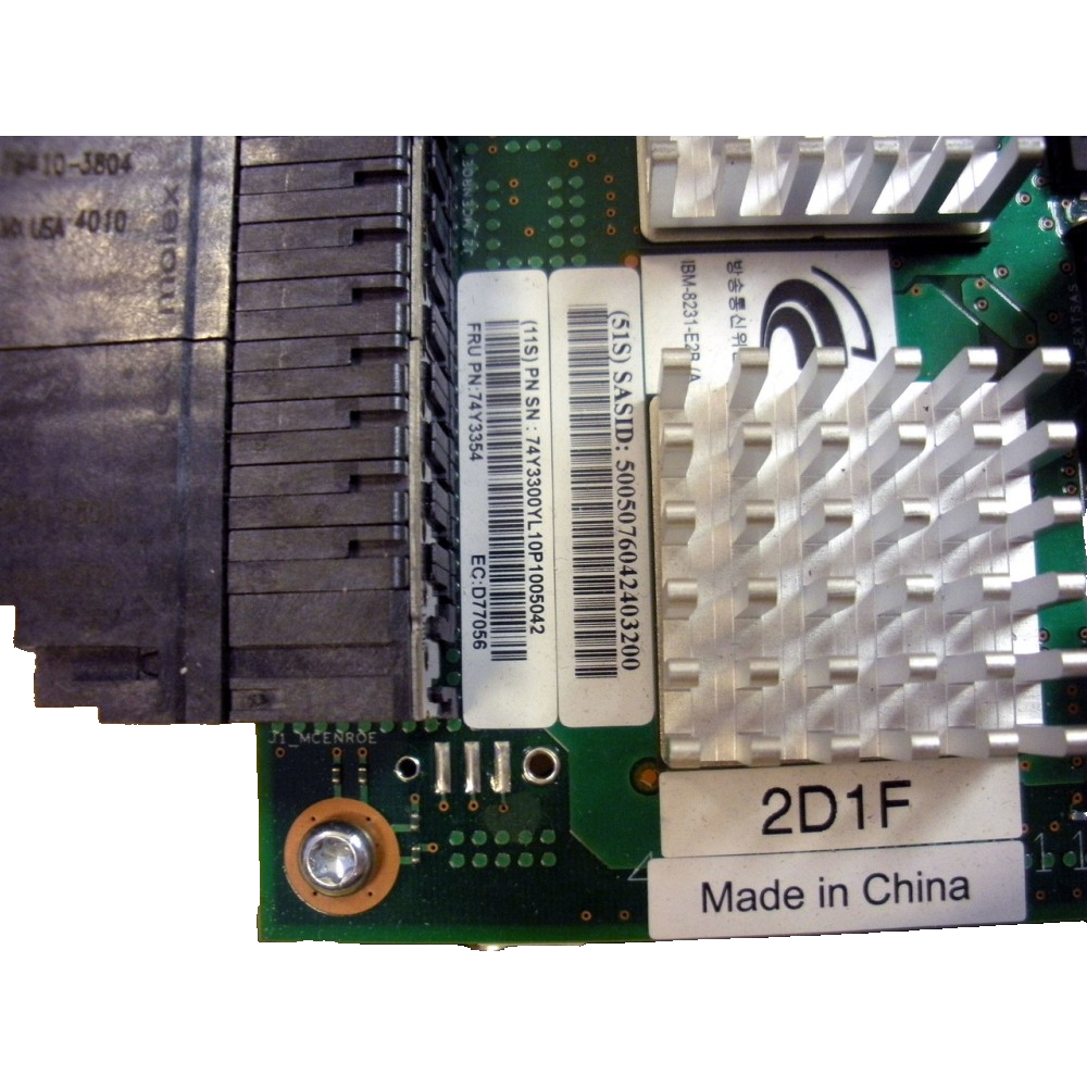 IBM 74Y3354 (CCIN 2D1F) Interposer Card Assembly for Power7 8231-E2B