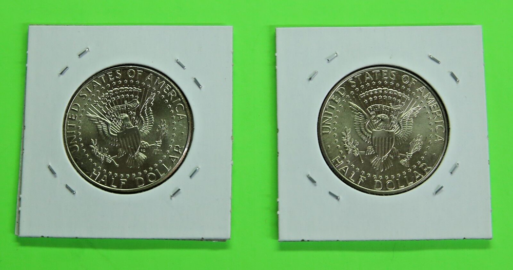 2012 PD Kennedy Half 2 coin set from Mint Bags