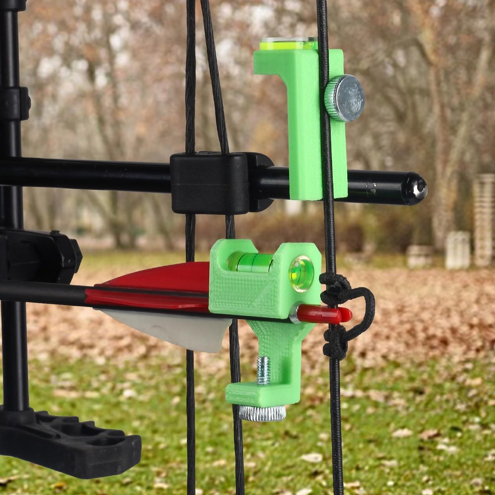 SPG Bow Level Tuning Kit - Compound Tools with Arrow Rest Green