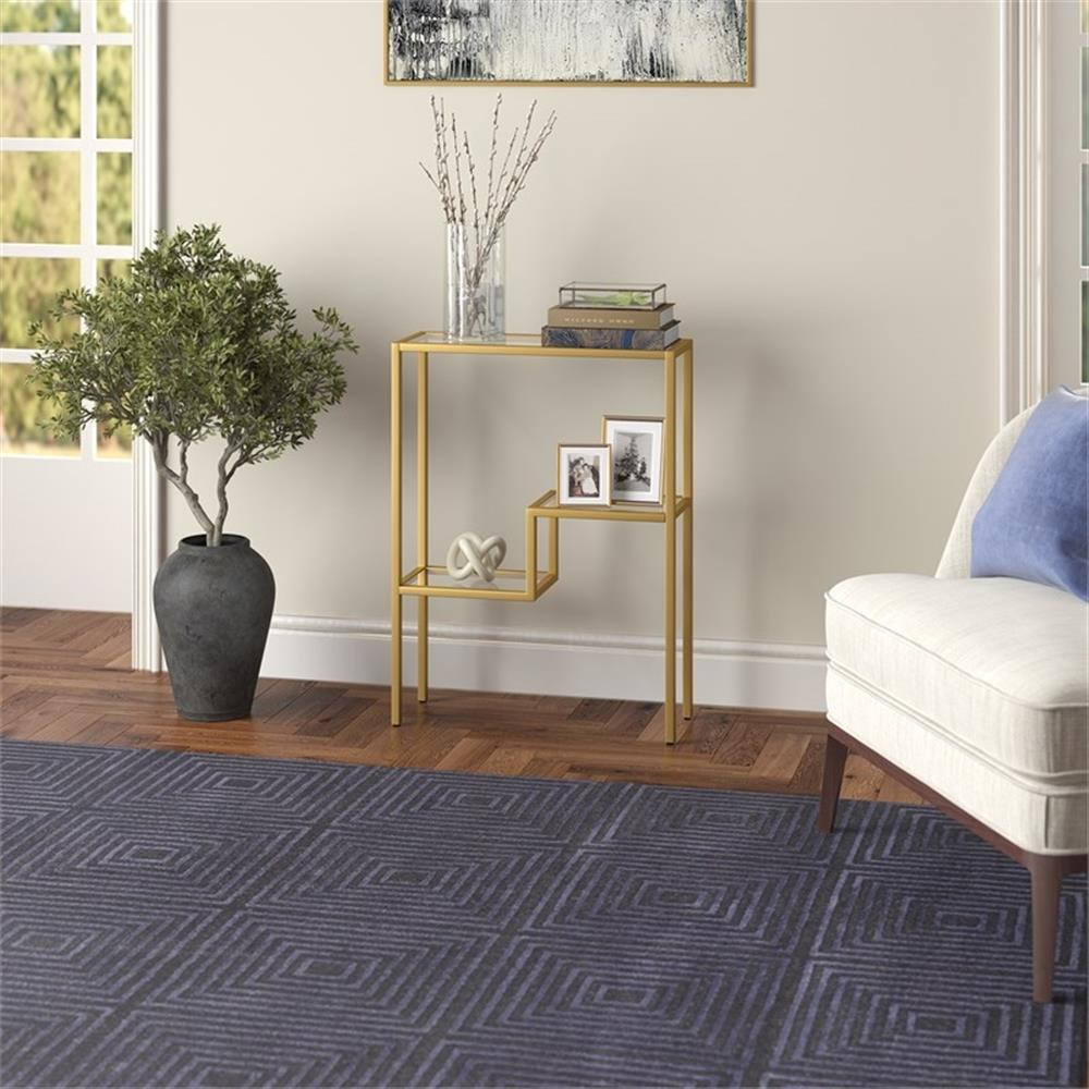 Henn&Hart 22" Gold Console Table