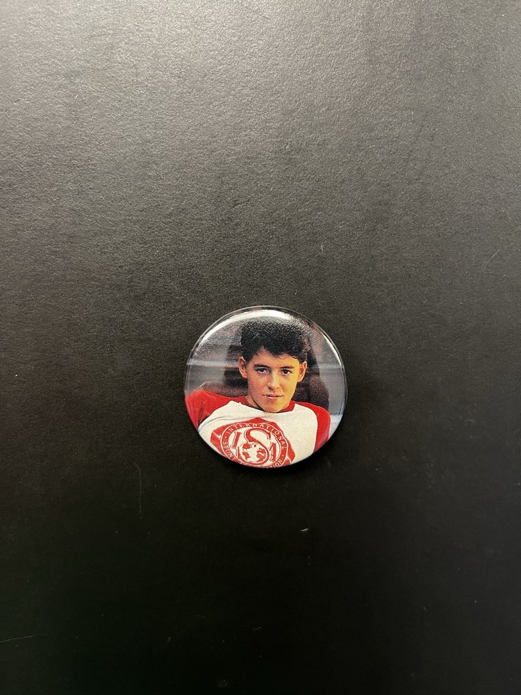 Matthew Broderick Pinback Button. Original Handmade 1.5” Button.