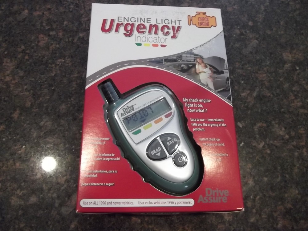 DRIVE ASSURE ENGINE LIGHT URGENCY INDICATOR NEW