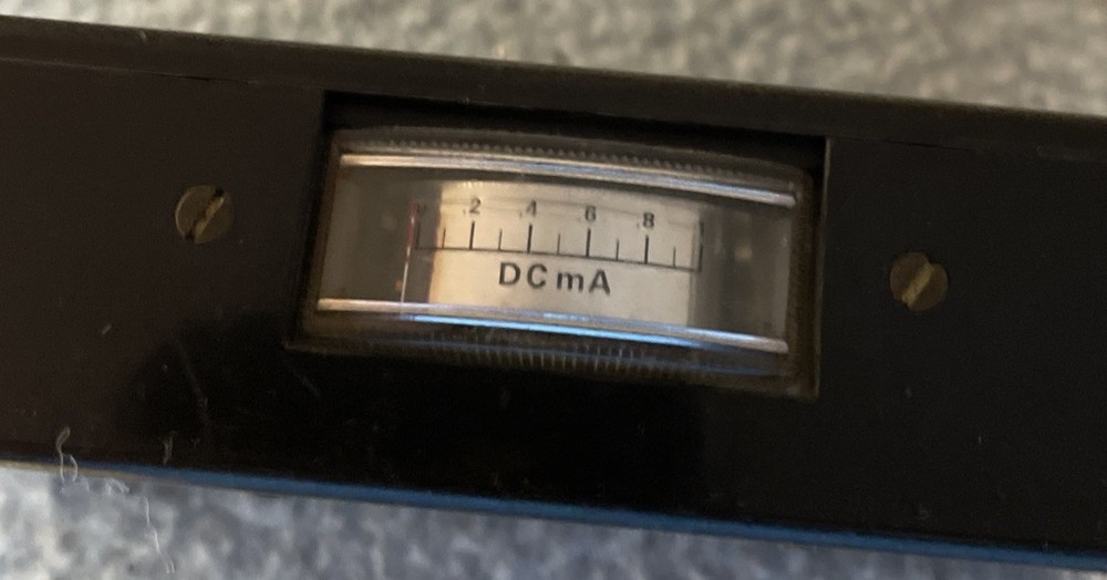 Vintage Simple RF Field Strength Meter .