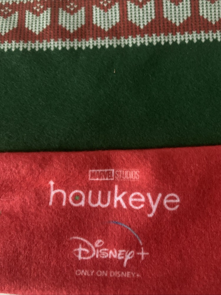 Marvel Studios Hawkeye Rare Press Kit Christmas Hat
