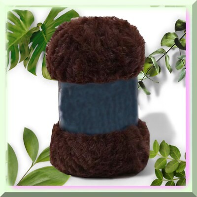 Chunky Fluffy Caffeine Cozy Yarn for DIY Projects