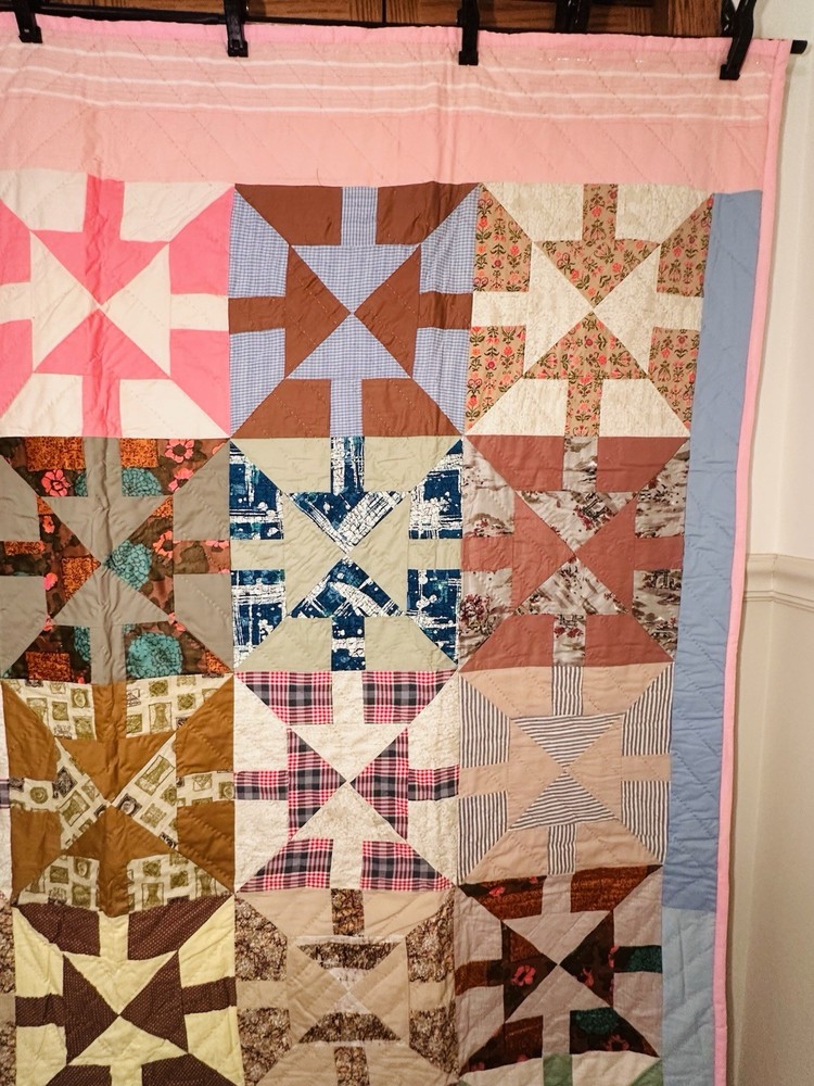Handmade Patchwork Cotton Quilt