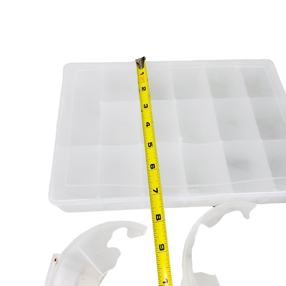 plastic jewelry bead containers storage craft organizer