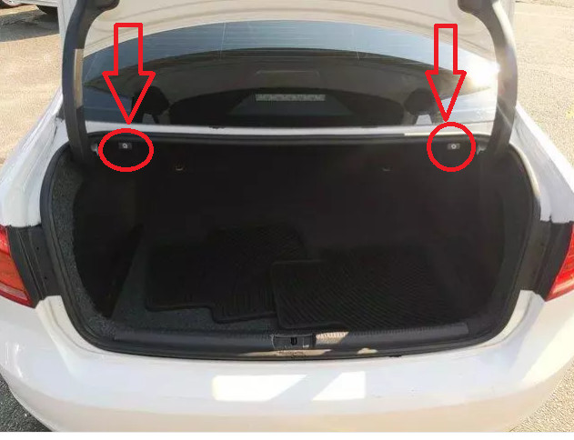 Rear Trunk Envelope Style Cargo Net for VW Volkswagen Passat / CC / Passat CC