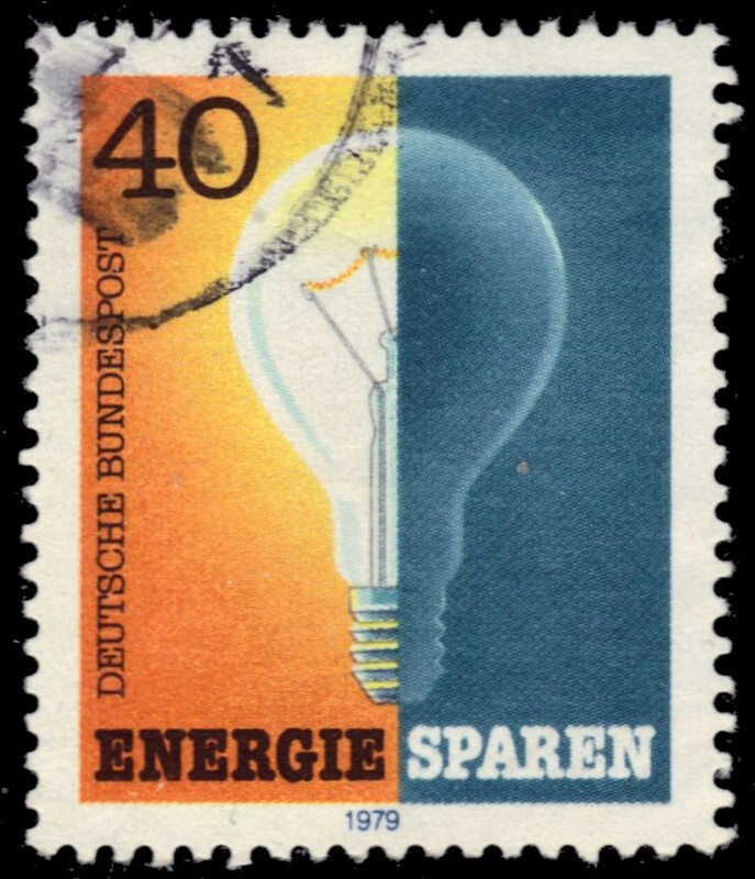 GERMANY 1305 - Energy Conservation "Light Bub" (pc17063)