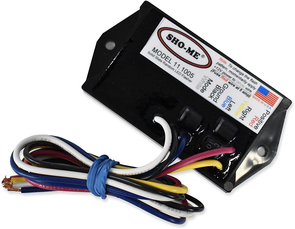 Sho-Me LED Flasher 7 Strobe Style Patterns