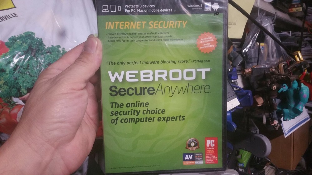 Webroot Software SecureAnywhere Internet Security Plus 2013 for PC, Mac (3...