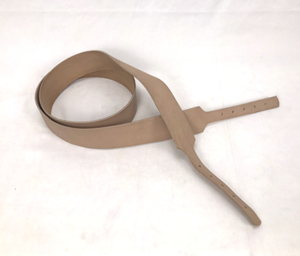 Natural Leather Cartridge Box Sling - Reenactment